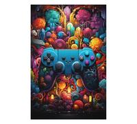 Jigsaw Puzzle 75x50cm/1000pcs for Teenagerss Colorful Fantasy Controller Jigsaw for Adults Toy Wall Decor Improve Memory Help The Brain Exercise 75x50cm/1000pcs