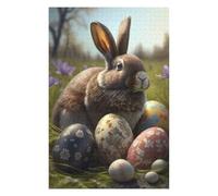 Jigsaw Puzzle 75x50cm/1000pcs for Teenagerss Easter Bunny IV Jigsaws for Adults Toy Wall Decor Precision Cutting Deal As Gifts for The Whole Family 75x50cm/1000pcs