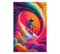 Jigsaw Puzzle 75x50cm/1000pcs for Teenagerss Space Surfing Odyssey Puzzle for Adults Hands-on Game Precision Cutting Deal As Gifts for The Whole Family 75x50cm/1000pcs