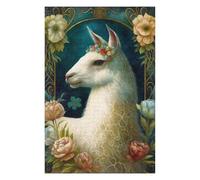 Jigsaw Puzzle 75x50cm/1000pcs for Teenagerss The Llama Adult Puzzles Hands-on Game Birthday Present Deal As Gifts for The Whole Family 75x50cm/1000pcs