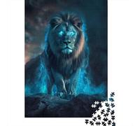 Jigsaw Puzzle Adult Artistic Lion 500 Piece Jigsaw Puzzles Wooden Jigsaw Puzzle Adults And Educational PuzzleFamilyGame 500pcs (52x38cm)