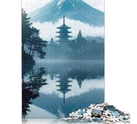 Jigsaw Puzzle Adult Japan Style Poster 1000 Piece Jigsaw Puzzles Paper Puzzle for Adults Age 18+ Educational Game 38x26cm/1000pcs