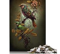 Jigsaw Puzzle Adult Tattoo Art V 500 Piece Jigsaw Puzzles Wooden Puzzle for Adults Age 18+ Educational Game 500pcs (52x38cm)