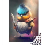 Jigsaw Puzzle Anger Of Baby Bird 500 Piece Jigsaw Puzzles Wooden Jigsaw Puzzle for Adults 18+ Educational Games 500pcs (52x38cm)