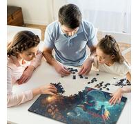 Jigsaw Puzzle Baby Dragon 1000 Piece Jigsaw Puzzles for Adults Wooden Jigsaw Puzzles for Adults Stress Reliever 1000pcs (75x50cm)