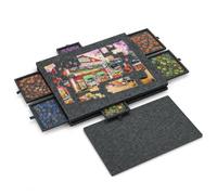 Jigsaw Puzzle Board 6 Drawers Folding Tilting Table