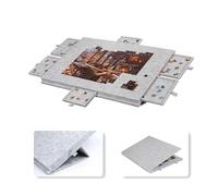 Jigsaw Puzzle Board with 2-in-1 Stand & Cover 6 Drawers for 1000 Pieces Puzzle