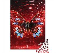 Jigsaw Puzzle Butterfly Jigsaw Puzzles for Adults 1000 Pieces Wooden Jigsaw Wall Art Puzzle Games 1000pcs (75x50cm)