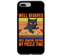 Jigsaw Puzzle cat Puzzler Funny Puzzle Lover Case for iPhone 7 Plus/8 Plus