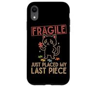 Jigsaw Puzzle cat Puzzler Funny Puzzle Lover Case for iPhone XR