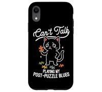 Jigsaw Puzzle cat Puzzler Funny Puzzle Lover Case for iPhone XR