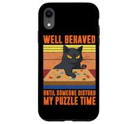 Jigsaw Puzzle cat Puzzler Funny Puzzle Lover Case for iPhone XR