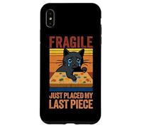 Jigsaw Puzzle cat Puzzler Funny Puzzle Lover Case for iPhone XS Max