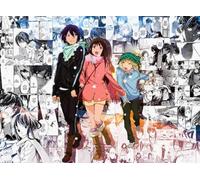 Jigsaw Puzzle - Classic Japanese Animes Noragami Posters - Adult Decompression Game - Memory Cognition Games Gifts - 1000 Pieces Puzzle Zx99Aw