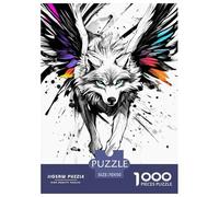 Jigsaw Puzzle Cool Wolf Challenging Intellectual Game Impossible Hard Animal Development Toys 1000 Piece for Adults And Families 70x50cm/1000pcs