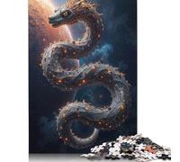 Jigsaw Puzzle Cosmic Serpent 1000 Piece Jigsaw Puzzles for Adults Paper Jigsaw Puzzles for Adults Stress Reliever 1000pcs (38x26cm)