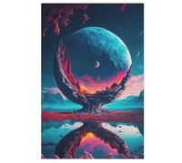 Jigsaw Puzzle Cosmic Tree of Life 1000 Piece Jigsaw Puzzle for Adults & Kids Woodiness Puzzles Family Fun Puzzle （78×53cm）