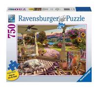 Ravensburger Cozy Front Porch View 750 Piece Jigsaw Puzzle for Adults and Kids Age 12 Years Up