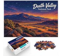 Jigsaw Puzzle Death Valley National Park 1000pcs (52x38cm) Puzzle Challenge | For the Christmas break: Adult jigsaw puzzle with 1000 pieces suits quiet days around New Year.