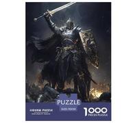 Jigsaw Puzzle Demon Warrior Challenging Birthday Gift Impossible Hard Cool Swordsman Birthday Party Gift Toy 1000 Piece for Adults 70x50cm/1000pcs