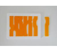 Jigsaw Puzzle Difficult Burning Brain Packing Acrylic Puzzle Gift (Wave Puzzle - 7)