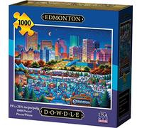 Jigsaw Puzzle Dowdle Edmonton - 1000 Piece | Each puzzle has a colorful story to tell, Precision-Cut, Snap-Fit Pieces