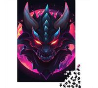 Jigsaw Puzzle Dragon Jigsaw Puzzles for Adults 1000 Pieces Paper Jigsaw Wall Art Puzzle Games 1000pcs (38x26cm)
