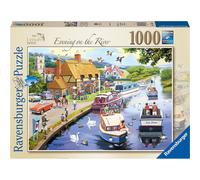 Jigsaw Puzzle - EVENING ON THE RIVER - 1000 Pieces