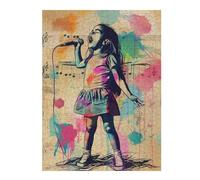 Jigsaw Puzzle Featuring Sirens Kids Song, for Adults, 500 PCS