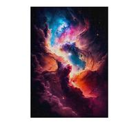 Jigsaw Puzzle Featuring Sounds of Space, for Adults, 300 PCS | Piece-by-piece progress - a simple way to organise the image in spare time.