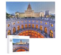 Jigsaw Puzzle Featuring Texas Travel City USA, for Adults, 500 PCS