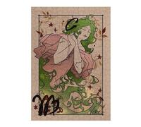 Jigsaw Puzzle Featuring Virgo Personification, for Adults, 300 PCS