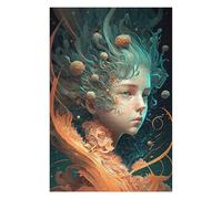 Jigsaw Puzzle Featuring Whimsical Fantasy Portrait -3, for Adults, 1000 PCS