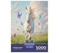 Jigsaw Puzzle Fine Horse Portrait Challenging Birthday Gift Impossible Hard Animal Birthday Party Gift Toy 1000 Piece for Adults 38x26cm/1000pcs
