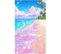 Jigsaw puzzle for adult, Crystal butterflies, sandy beaches, shells, colorful waves (E ; 1000 Piece)