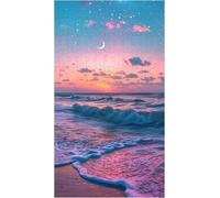 Jigsaw puzzle for adult, Crystal butterflies, sandy beaches, shells, colorful waves (H ; 1000 Piece)