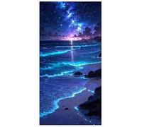 Jigsaw puzzle for adult, Crystal butterflies, sandy beaches, shells, colorful waves (J ; 1000 Piece)