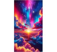 Jigsaw puzzle for adult, Lighthouse under the stars, aurora (C ; 1000 Piece)