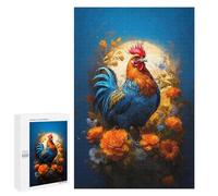 Jigsaw Puzzle for Adults 1000 PCS A Roosters Dream Jigsaw Brain Teaser Game Precision Cutting Parent-child Interaction 1000 PCS