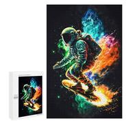 Jigsaw Puzzle for Adults 1000 PCS Astro on Fire 2 Teenagers Puzzles Relaxing Games Presents for Women Unique Gifts for Birthday And Christmas 1000 PCS