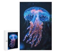 Jigsaw Puzzle for Adults 1000 PCS Bioluminescent Beauty Teenagers Puzzles Family Games Difficult Hard for Is Ideal As A Gift 1000 PCS