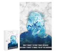 Jigsaw Puzzle for Adults 1000 PCS Christ Art Quotes 4 Teenagers Puzzles Relaxing Games Presents for Women Unique Gifts for Birthday And Christmas 1000 PCS