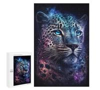 Jigsaw Puzzle for Adults 1000 PCS Colour Galaxy Leopard Puzzle for Adults Family Games But Fun And Humorous Difficult And Challenge 1000 PCS