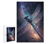 Jigsaw Puzzle for Adults 1000 PCS Cosmic Dragonfly Art Print-1 Jigsaws for Adults Puzzle Difficult Challenge Difficult And Challenge Brainteaser Family Games 1000 PCS