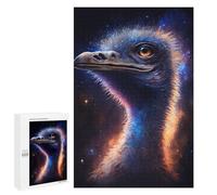 Jigsaw Puzzle for Adults 1000 PCS Cosmic Emu Portrait-17 Puzzle For Teenagers Difficult Hard Wishlist with Santa Claus Challenging Family Fun Game 1000 PCS