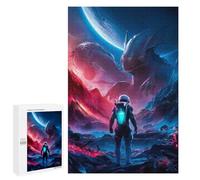 Jigsaw Puzzle for Adults 1000 PCS Cosmic Encounter Teenagers Puzzles Family Games Difficult Hard for Is Ideal As A Gift 1000 PCS