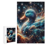 Jigsaw Puzzle for Adults 1000 PCS Cosmic Nebula Duck Teenagers Puzzles Relaxing Games Presents for Women Unique Gifts for Birthday And Christmas 1000 PCS