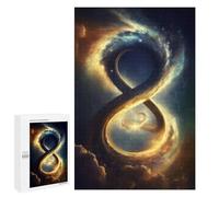 Jigsaw Puzzle for Adults 1000 PCS Cosmic Serpent in Space Puzzle for Adults Family Games But Fun And Humorous Difficult And Challenge 1000 PCS