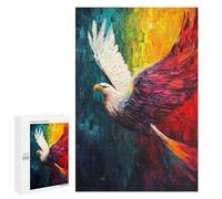 Jigsaw Puzzle for Adults 1000 PCS Eagle Art Print, Abstract Painting-1 Jigsaws for Adults Puzzle Difficult Challenge Difficult And Challenge Brainteaser Family Games 1000 PCS