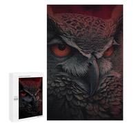 Jigsaw Puzzle for Adults 1000 PCS Eagle Owl Art Print Jigsaws for Adults Puzzle Difficult Challenge Difficult And Challenge Brainteaser Family Games 1000 PCS